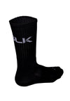 BLK TEK VI Premium Crew Sock - Black