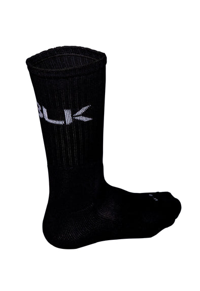 BLK TEK VI Premium Crew Sock - Black