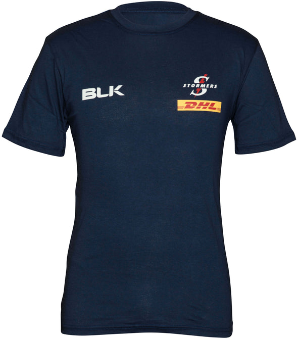 DHL Stormers Logo Cotton Tee - Navy