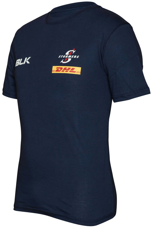 DHL Stormers Logo Cotton Tee - Navy