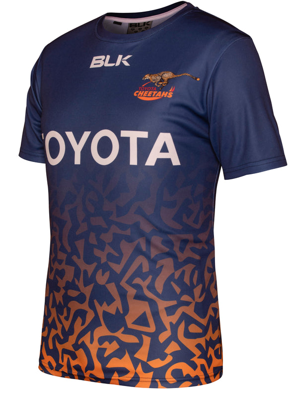 Toyota Cheetahs Training T-shirt - Navy/Print